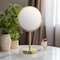 Kibi Circular Free Standing Magnifying Make Up Mirror - Brushed Gold KMM103BG - alternate 10